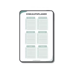 Einkaufsplaner