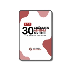 Top 30 größten Abnehm Mythen