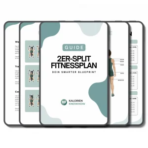 2er Split Fitnessplan